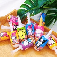 Combo 3 Sanrio Cartoon Fruit Sucking Jelly 3 Coconut / Orange / Strawberry Flavors