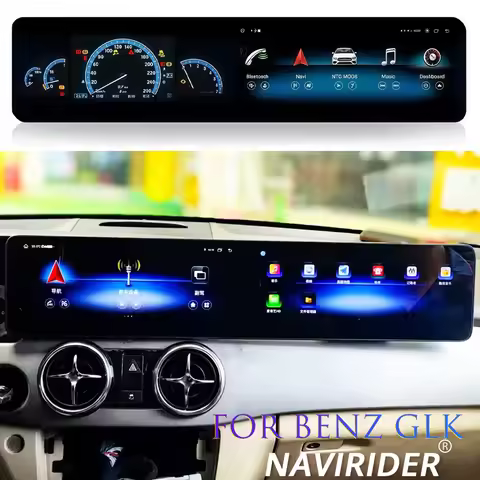 Android Multimedia Video Player Carplay For Benz GLK GLK200 GLK260 GLK300 GLK350 X204 2013-2015 NTG4