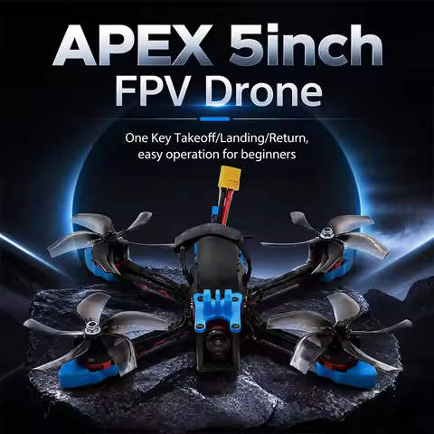 APEX 5inch FPV Drone Frame Kit Carbon Fiber Racing Drone Quadcopter Freestyle INAV Beatflight F722 M