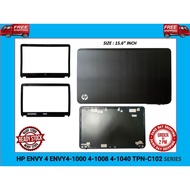 HP ENVY 4 ENVY4-1000 4-1008 4-1040 TPN-C102 14.0" Inch Laptop LCD Back Cover/Front Bezel A &amp; B Case Casing