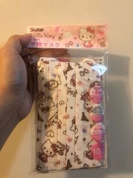 日本 Skater Hello Kitty 口罩 Mask10個裝 PFE95