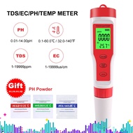 TDS EC Meter PPM Meter LCD TDS PH Meter For Water Suitable For Household Drinking Water, Laboratory,