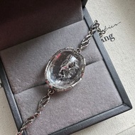 黑閃靈鑽 925銀造型托手鍊