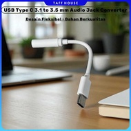 USB Type C 3.1 to 3.5mm Audio Jack Converter 10.5cm - L41