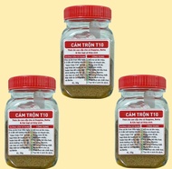 Cám Trộn T10 (10 thành phần) Chăm Sóc Cá Toàn Diện - Thức Ăn Cá 7 Màu Khỏe Mạnh