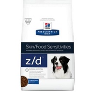 Hills 希爾思  犬zd  皮膚食物敏感過敏   處方z/d     原顆粒-17.6磅(7.99kg)