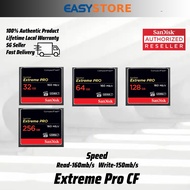 SanDisk Extreme Pro Compact Flash Memory Card 32GB/64GB/128GB/256GB (Lifetime Limited Warranty)