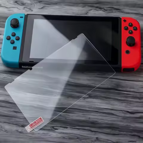 50PCS Tempered Glass for Nintendo Switch OLED 3 Pieces Screen Protector Film for Nintendo Switch Swi
