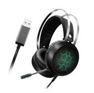 有線頭戴式耳機麥克風-X1（USB7.1長麥版）