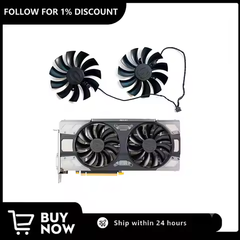 Replacement fan for EVGA GTX1080TI GTX1070TI graphics card PLD10015B12H 4PIN 98MM GPU fan