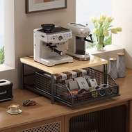[48H Shipping] Countertop coffee machine cup rack, tea bag and tea bar storage rack, water dispenser