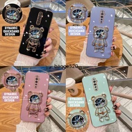 Casing OPPO Reno Z Case OPPO Reno2 Z Case OPPO Reno2 F Case OPPO A74 Case OPPO A95 Case OPPO F19S Case OPPO A54 Case New quicksand astronaut stand mobile phone case