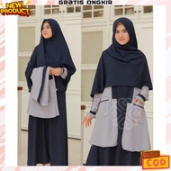 Syar'I Graduation Gamis Dress MuslimahWanita Dress for Young Mothers Latest Dris Bsju Wedding Dress 