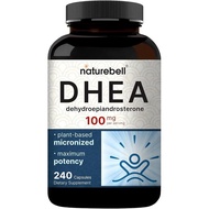NatureBell DHEA 100mg-240 Capsules-DHEA Supplement for Energy Level, Immune Healthy and Healthy Agin