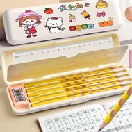 Pencil Case for Students, Simple and Multifunctional Pencil Box for Boys, High-Tech and Innovative D