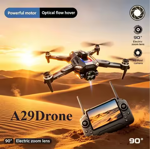 Drone Hover 8K Original A29 GPS FPV 8K Drone Digital Display Remote Optical Flow Hover LED Light One