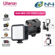 Ulanzi VL-49 VL49 RGB LED VL49 5500K LED Video Light Battery 2000mAh On Camera Vlog Photography Ligh