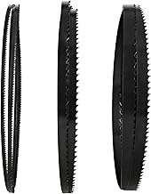 TASP 56-1/8" Bandsaw Blades Set (1/8" 1/4" 3/8" Wide) for Delta 28-180 28-185, Pro-Tech and Ohio For