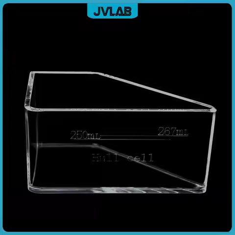 Hull Cell Plating Testing Equipment Plexiglass Subordinate Harrington Groove 267ml Double Scale Line