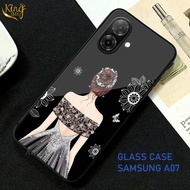 HP Casing Samsung A07 4G/5G Softcase Glass Glossy Samsung A07 4G/5G Case Samsung A07 4Ghp/5G - K36