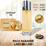 P4CO R4B4NNE LADY MILLION PERFUME 35ML LONG LASTING PERFUME EDP