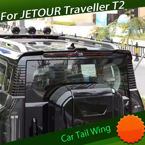 Car Tail Wing Suitable for Chery JETOUR Traveler T2 Roof Fixed Wing Modified Paint Sports Rear Wing 