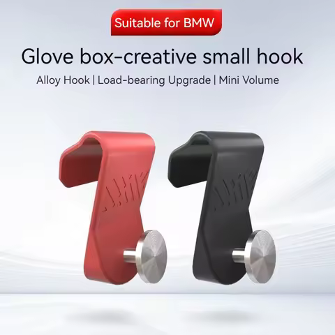 Car Glove box hook For BMW 3 5 series i3 i5 X5 G20 G60 G05 2020-2026 Shopping bag storage hook Car i