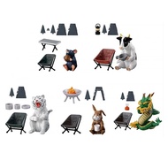 [Japan BANDAI BANDAI] Animal Camping Doll Capsule Toy P7 Japanese