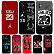Jordan 23 jersey for OPPO A57E A58 A58X A59F1s A60 A74 A76 A77F3 A78 A16 A16S A16k A16E TPU Phone Ca