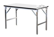โต๊ะประชุม โต๊ะพับ 60x120x75 ซม. โต๊ะหน้าไม้ โต๊ะอเนกประสงค์ โต๊ะพับอเนกประสงค์ โต๊ะสำนักงาน โต๊ะจัดปาร์ตี้ hc hc99.