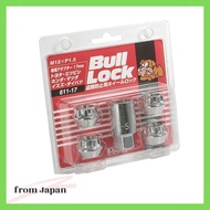 KYO-EI Wheel Lock Nut Bull Lock [ Penetrating Type 17HEX ] M12 x P1.5 [ Quantity: 4P ] [ Part Number