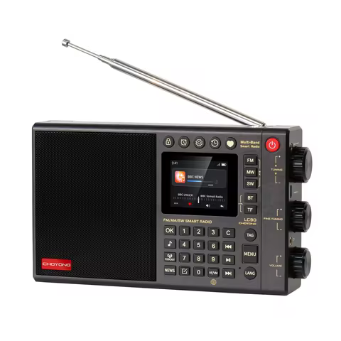 LC90 Radio Multi-Band Smart Internet Radio (GLOBAL VERSION) WIFI/4G AM/FM,SSB,Longwave&Shortwave Rad