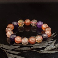 黑加侖超七 12mm 手鍊 ( Blackcurrant Super 7 12mm Bracelet )