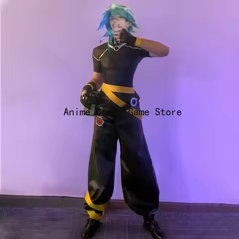 In Stock XS-2XL Ezreal Heartsteel Cosplay Costume Wig Glasses Shoes Full Sets Anime LOL Halloween Pa