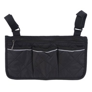 Wheelchair Pouch Armrest Storage Bag Outdoor Wheelchair Accessory Side Pocket For Wheelchair Organizer Holder For Wheelchair