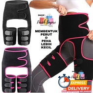 CW Body Shaper Bengkung Barut Butt Lofter Waist Band Slimming Membentuk Perut Dan Peha Lebih Kecil
