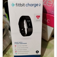 BNIB Black Fitbit Charge 2 
Heart Rate + Fitness Wristband
•Size S•