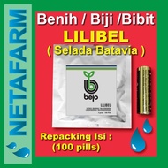 Benih / Biji / Bibit BEJO LILIBEL Selada Batavia 100 pills