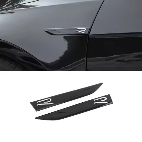 For Hot Shots Gol f8 2019 2020 2021 2022 2023 MK8 Car Accessories Trim Side Fender Front ABS Emblem
