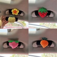 Cute cartoon fruit car handle car unisex car interior door handle Protective Cover Roof handle Gloves Straw cartoon fruit car handle, unisex car interior door handle protect 3.4