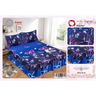 PROYU High Quality CADAR ROPOL 3IN1 BEDSHEET QUEEN&amp;KING