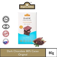 Royal de Dolton Sugar Free Plus Dark Chocolate 80% Cacao / White Chocolate (80g)