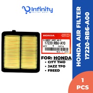 HONDA Air Filter For Honda City Tmo/ Jazz Tfo/ Freed (17220-RB6-A00/17220-RB6-003) Element Filter As