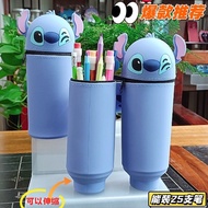 Stitch Schoolbag Stationery Silicone Pencil Case Customized Small Gift Stationery Box Stitch Pencil 