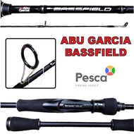 PESCA - ABU GARCIA Bassfield Fishing Rod Light/Medium Heavy Action Spinning Rod Joran Abu Garcia Fis