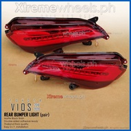– ◶ ❋ YE039 Vios 2019-2025 with Signal Light Rear Bumper Light Led Light  ( 3 way ) 100% waterproof