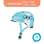 Mũ Bảo Hộ Chơi Xe Trượt Scooter GLOBBER ELITE LIGHTS XS/S Cho Trẻ Em Từ 3 Đến 6 Tuổi - Xanh Da Trời/