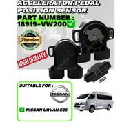 18919-VW200 ACCELERATOR PEDAL POSITION SENSOR ( ACC PEDAL SENSOR ) SUITABLE FOR : NISSAN URVAN E25 -