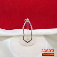 Real Silver Frame With Lion Head Full Face Enamel 25th Century Style Size 1.9-1.8 Height 5.0 Cm.