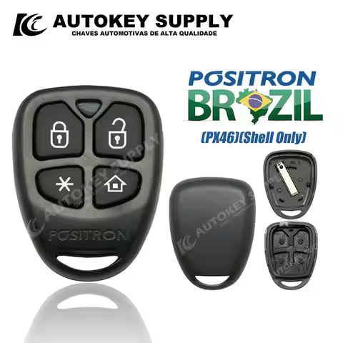 Autokeysupply AKBPCP168AT AKBPCP123AT Remote Key Alarm System, PX46 - Double Program (293/300) For B